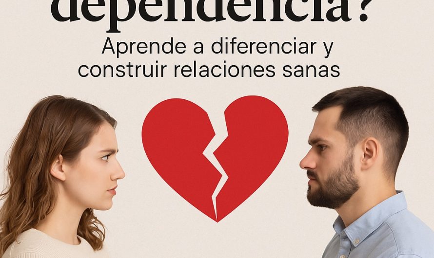 ¿Amor o dependencia? Aprende a diferenciar y construir relaciones sanas